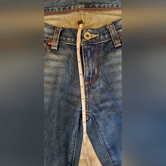 Vintage Polo Ralph Lauren Maddy Torn Jeans Y2K Great Condition Floral Design S27 - Picture 6 of 14